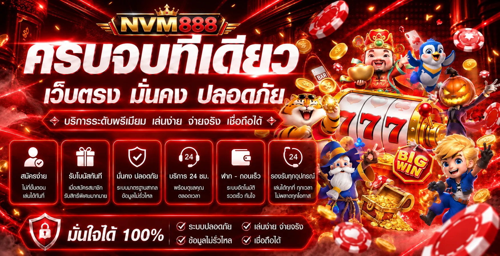NVM888 เว็บตรงรวมเกมและบริการบนมือถือ